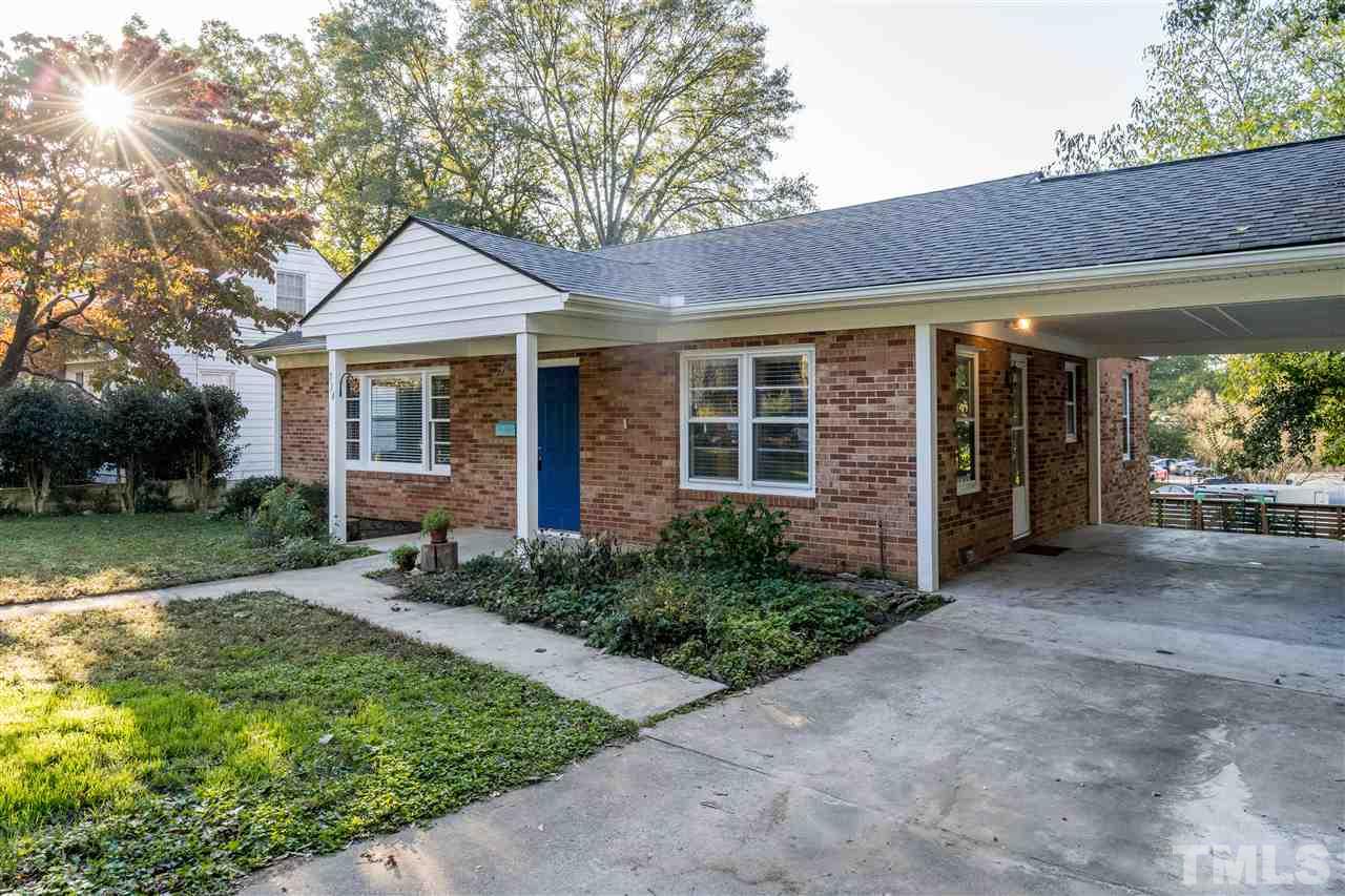 714 New Road Raleigh, NC 27608 - Photo 2 of 25 One level living with carport to the side!
