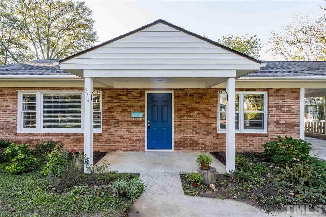 714 New Road Raleigh, NC 27608 - Photo 3 of 25 Covered front porch to greet guests and stay tucked away from the rain!