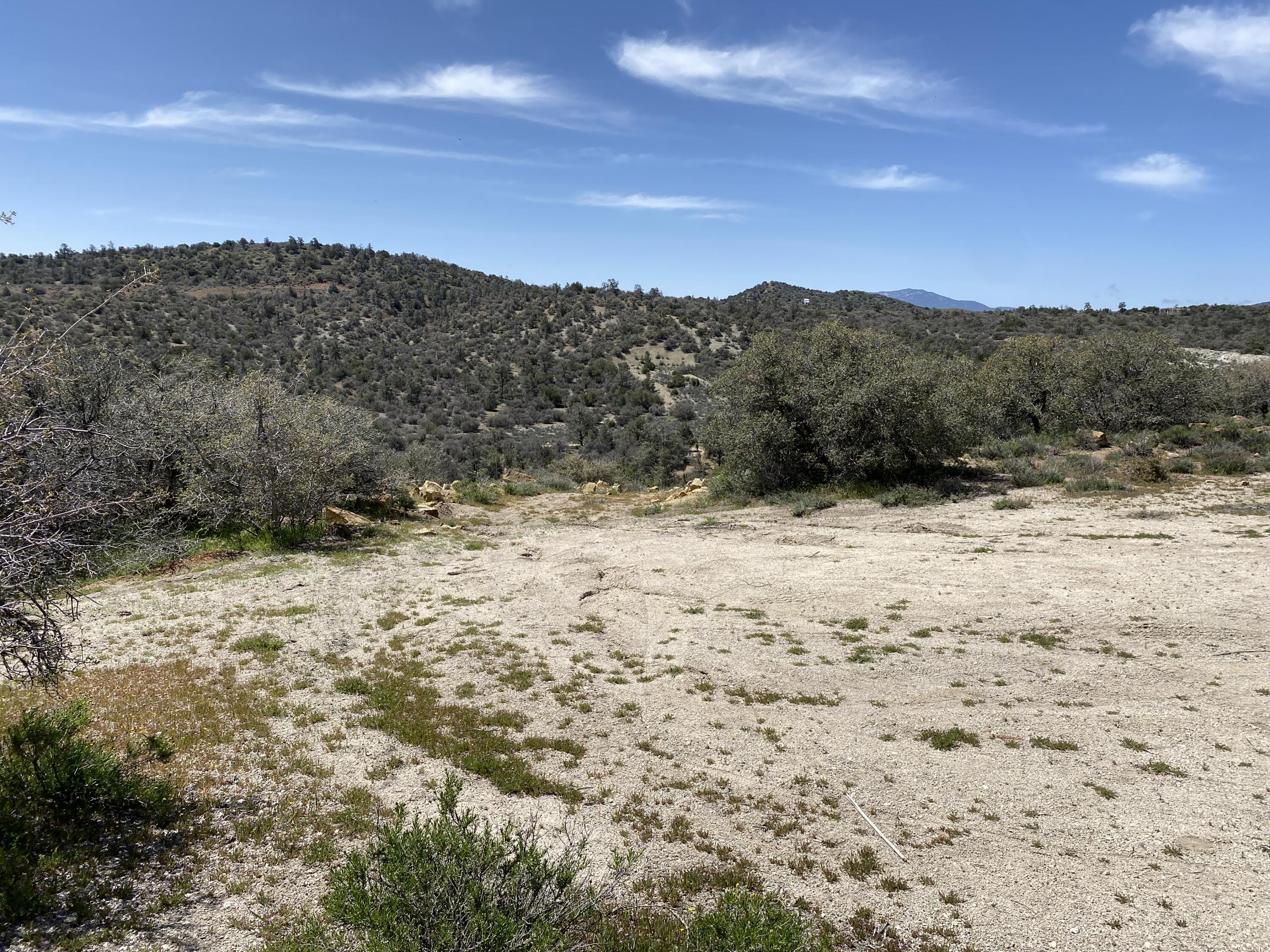 Mountain Drive Tehachapi, CA 93561 - Photo 15 of 57 a view of a dry yard covered with snow