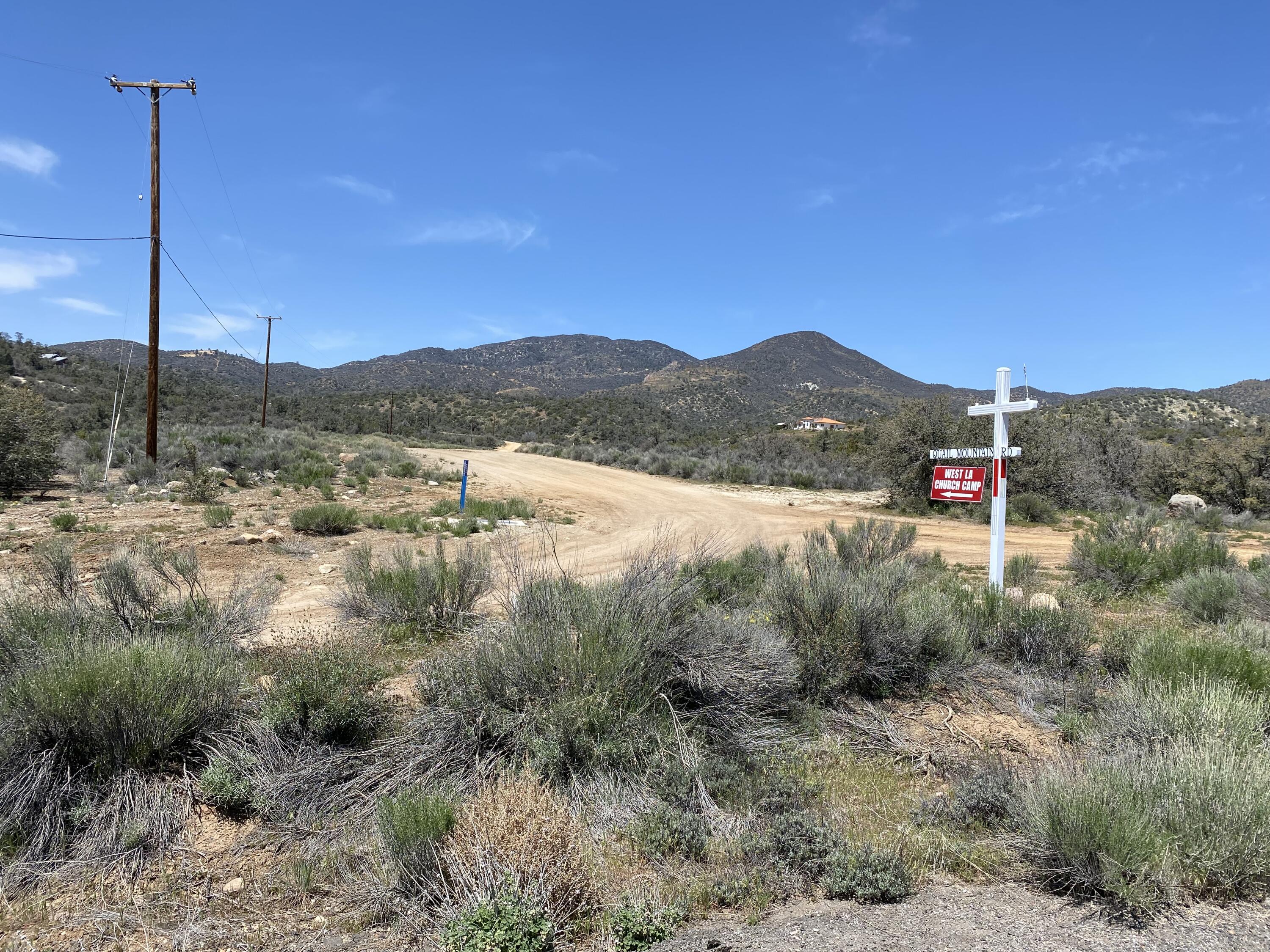 Mountain Drive Tehachapi, CA 93561 - Photo 56 of 57 a view of mountains in the middle of a yard