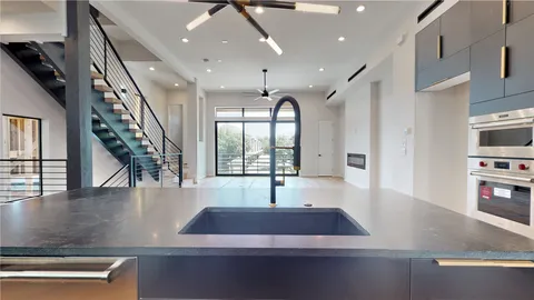 a front view of a house with entryway