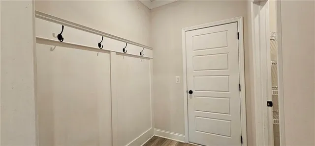 a view of walk in closet