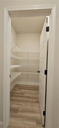 a view of walk in closet