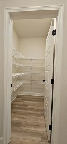 a view of walk in closet