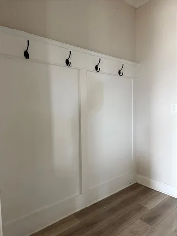 a view of a house with a street