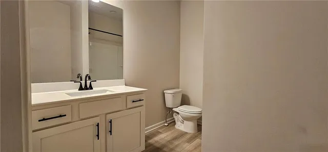 a bathroom with a sink and a toilet