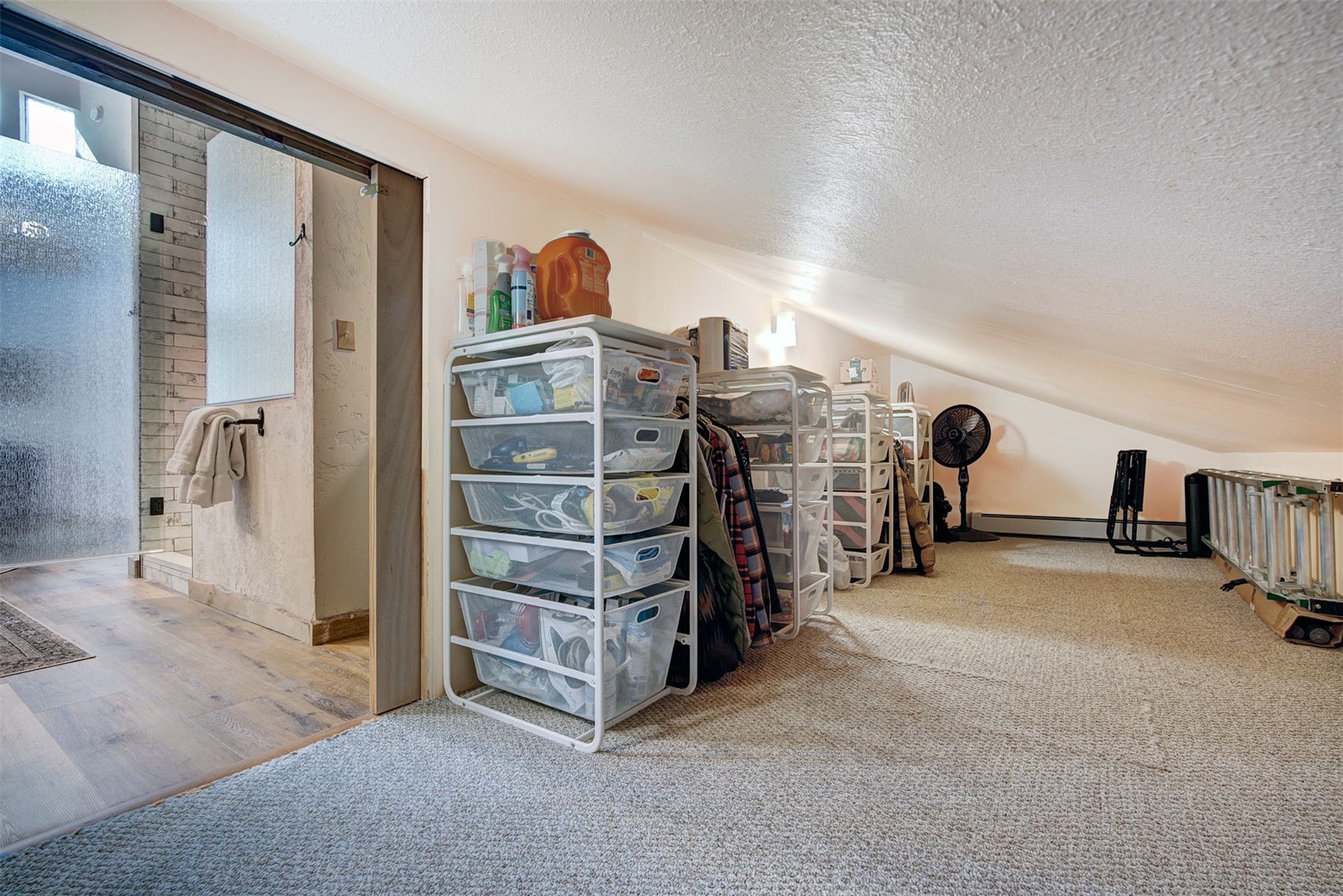 9460 Ryan Gulch Road, Unit 9460 Silverthorne, CO 80498 - Photo 16 of 39 a view of a big room with closet and windows