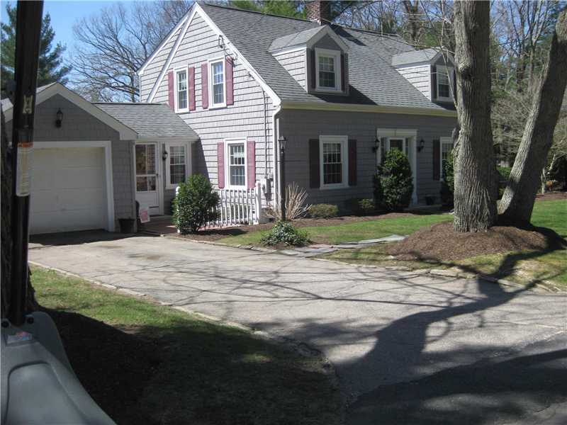 84 Old Great Road North Smithfield, RI 02896 - Photo 2 of 15 Exterior Front. Park- like grounds..mature plantings