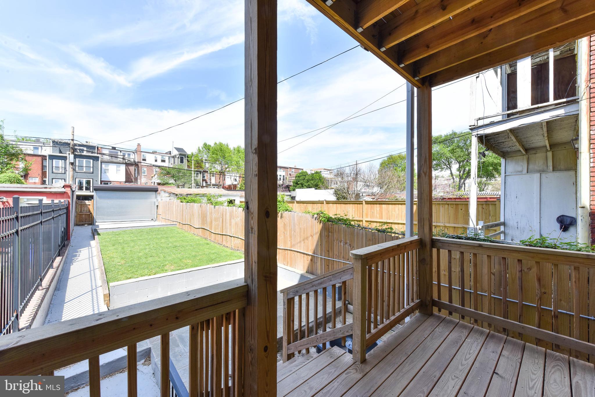 49 Adams Street Northwest Washington, DC 20001 - Photo 8 of 30 Porch off Kitchen