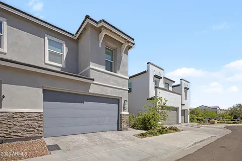 a house view with a outdoor space