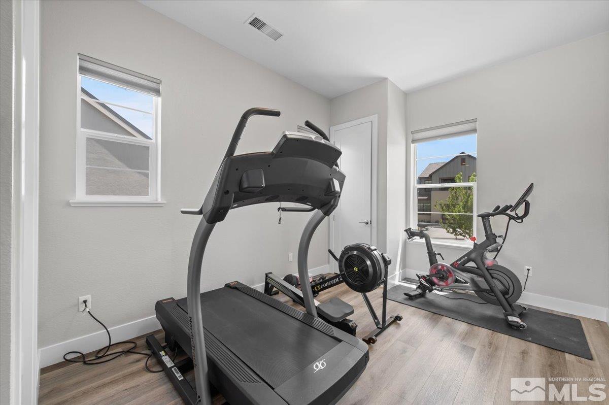 8773 Larkhaven Trail Reno, NV 89523 - Photo 33 of 38 a view of a room with gym equipment
