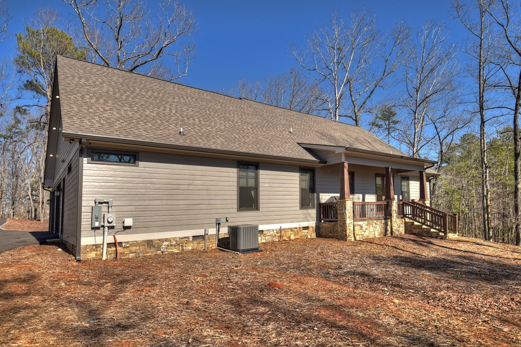 237 Doll Mountain Road Ellijay, GA 30540 - Photo 36 of 45 Back of the home with large private back yard