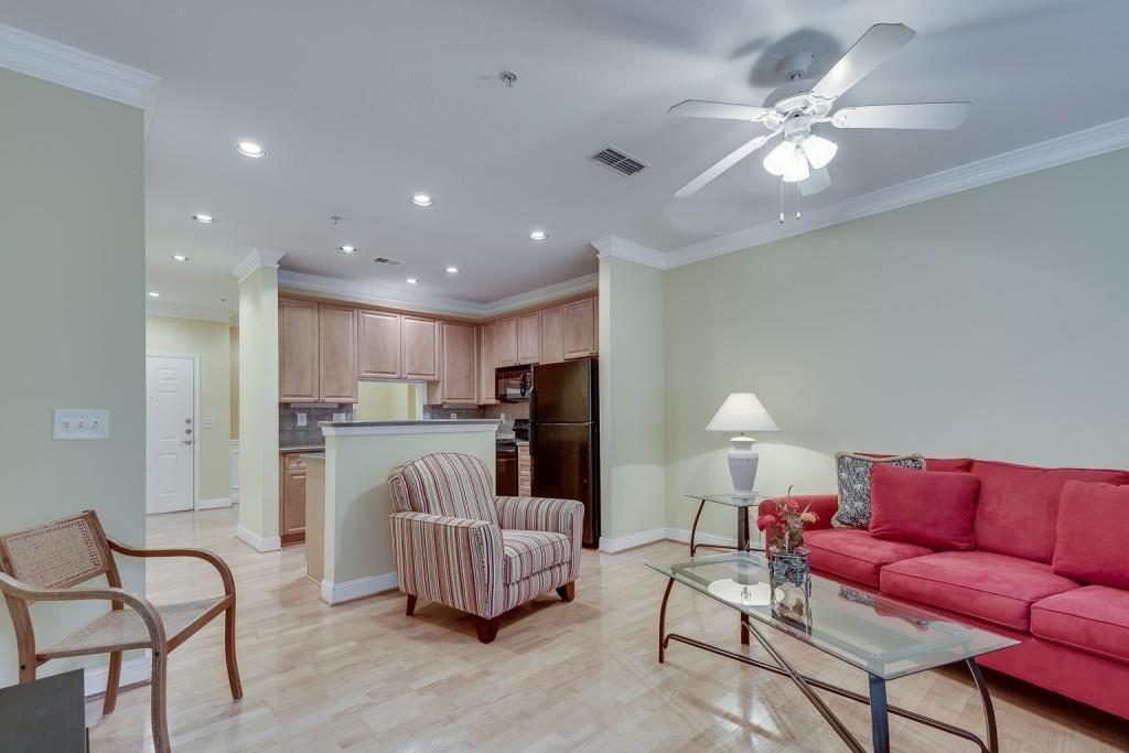 1105 Stratford Commons Decatur, GA 30033 - Photo 1 of 1 a living room with furniture and kitchen view