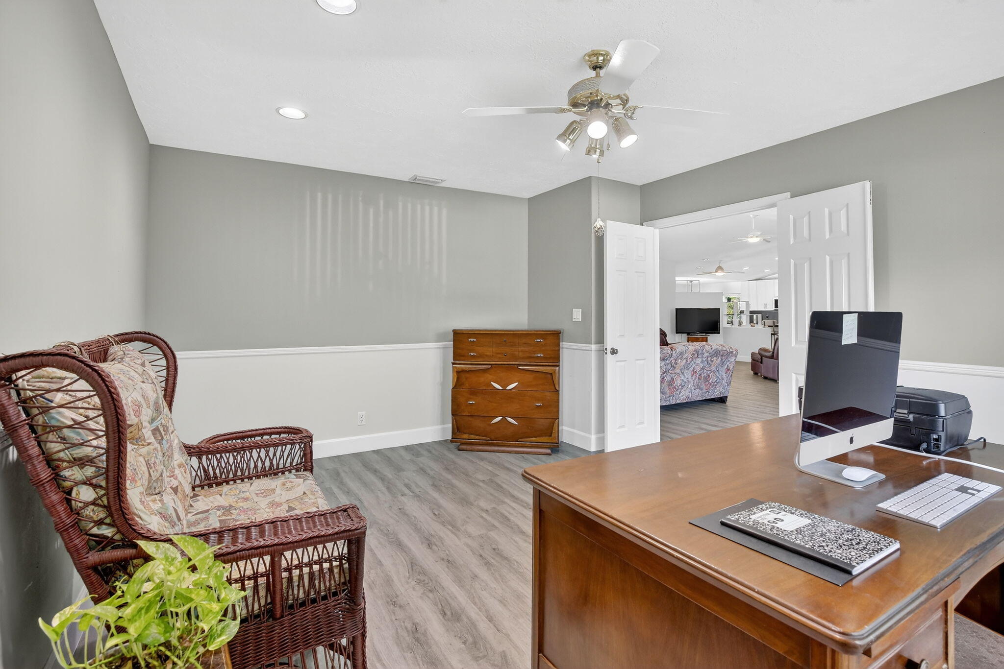 13150 Southwest 16th Court Davie, FL 33325 - Photo 33 of 59 a living room with furniture and flat screen tv