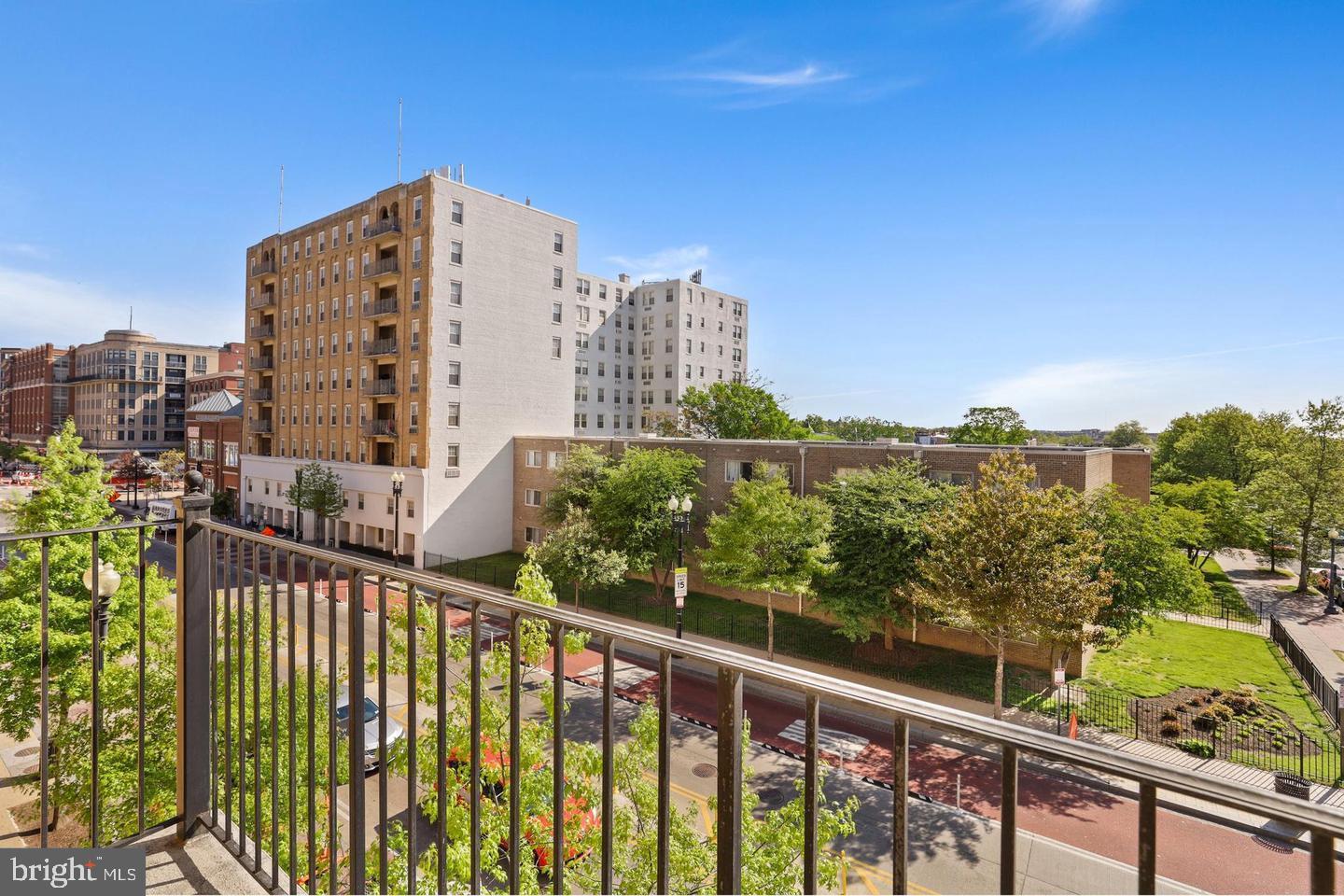 1401 Columbia Road Northwest, Unit 316 Washington, DC 20009 - Photo 21 of 25 The balcony view