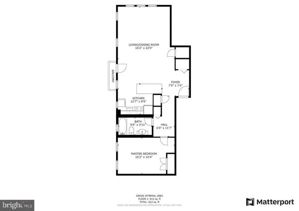 $2,450 | 1401 Columbia Road Northwest, Unit 316, Washington, DC 20009
