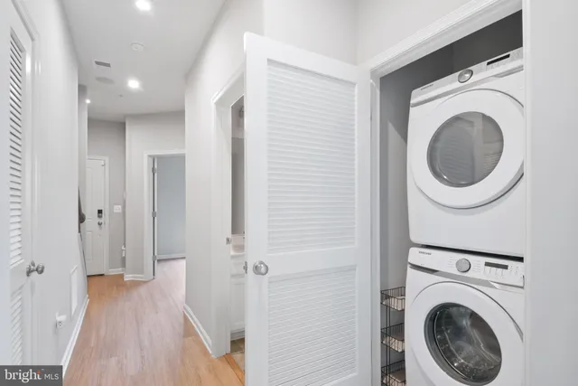 a view of city from a balcony