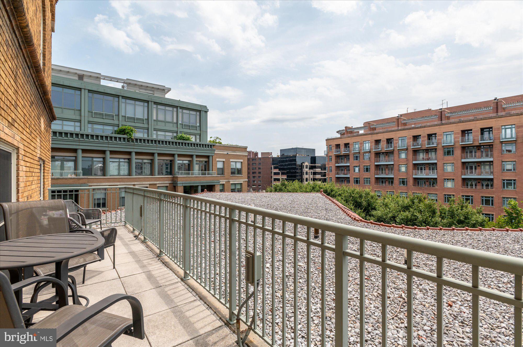 2425 L Street Northwest, Unit 524 Washington, DC 20037 - Photo 11 of 27 Spacious, private patio