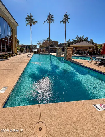 a view of outdoor space with garden