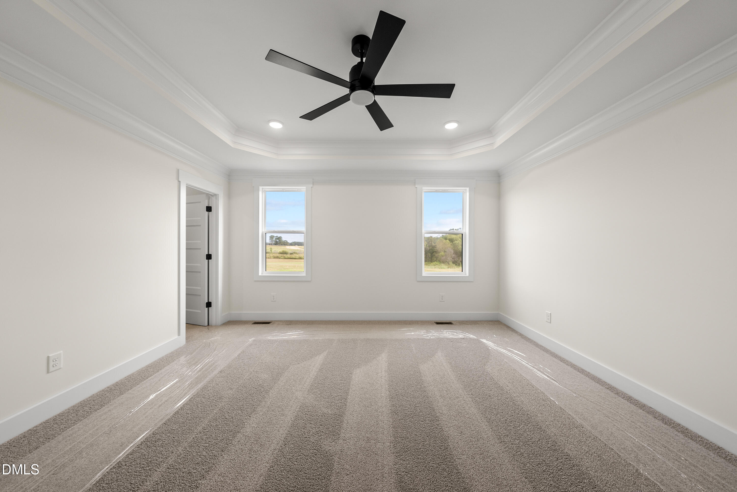 6786 Fire Tower Road Spring Hope, NC 27882 - Photo 14 of 30 a view of empty room with ceiling fan