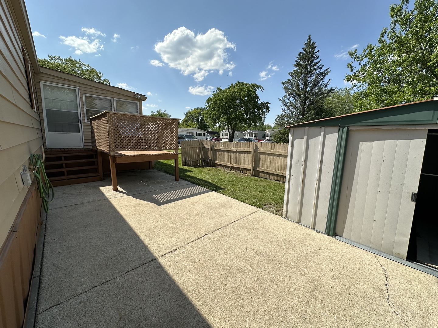 180 North Windmere Circle Matteson, IL 60443 - Photo 29 of 32 a view of backyard with hardwood
