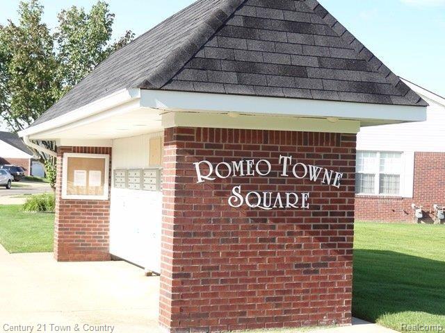 513 Victoria Lane, Unit 29 Romeo, MI 48065 - Photo 19 of 20 MAIL BOXES INFORMATION STATION.