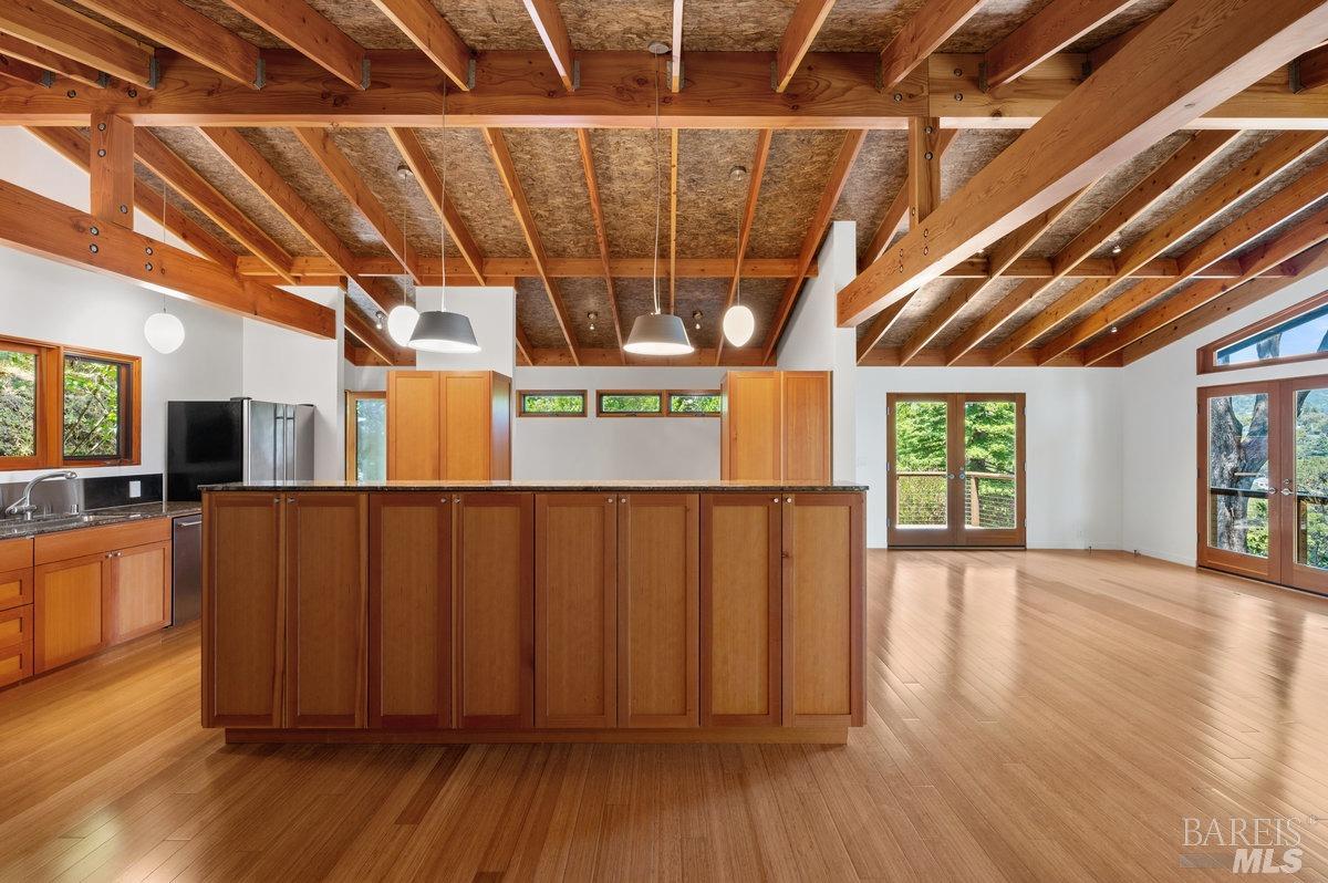 216 Reed Street Mill Valley, CA 94941 - Photo 6 of 17 a view of a room with wooden floors