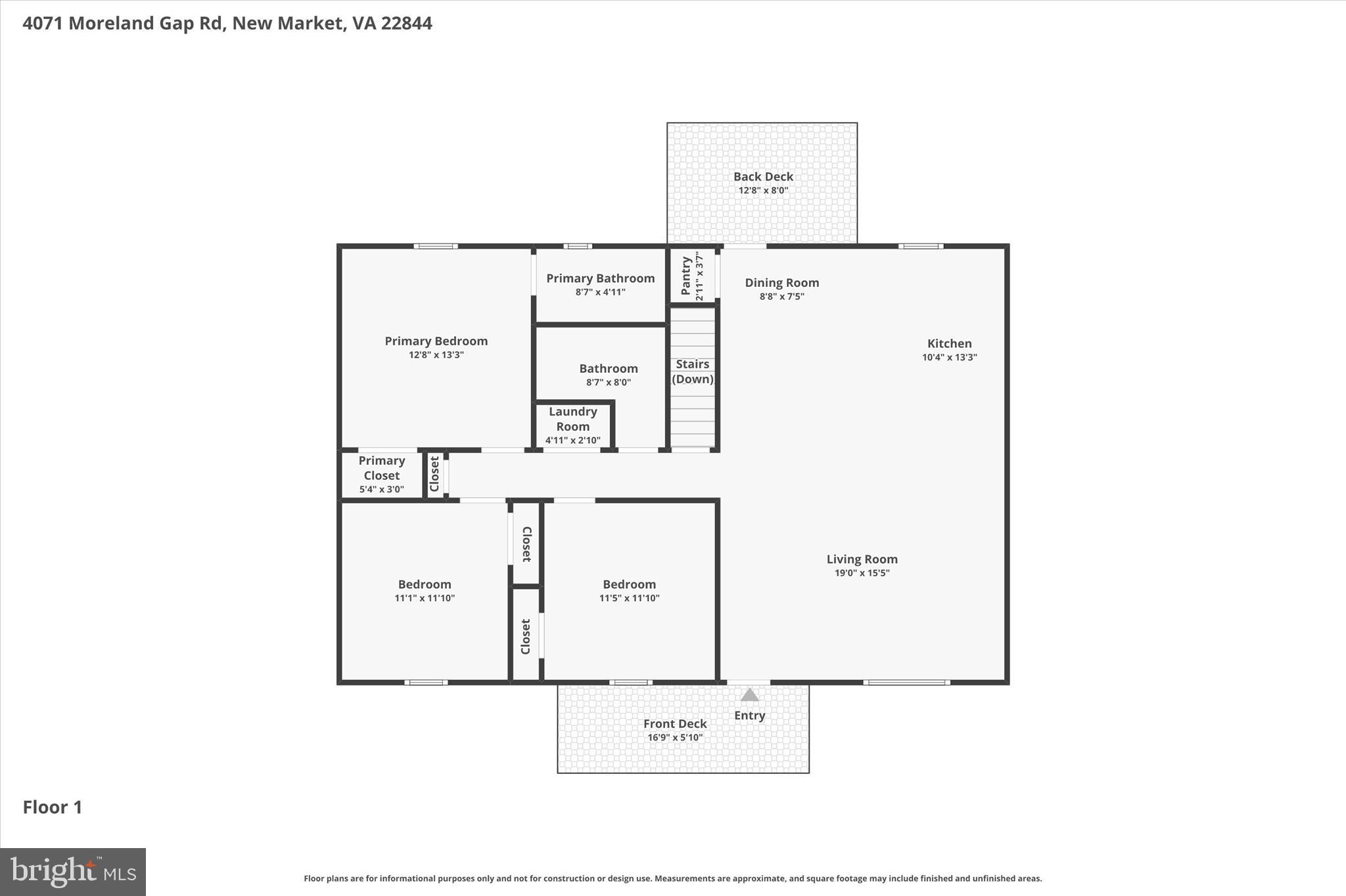 4071 Moreland Gap Road Mount Jackson, VA 22842 - Photo 44 of 45 Floor-1
