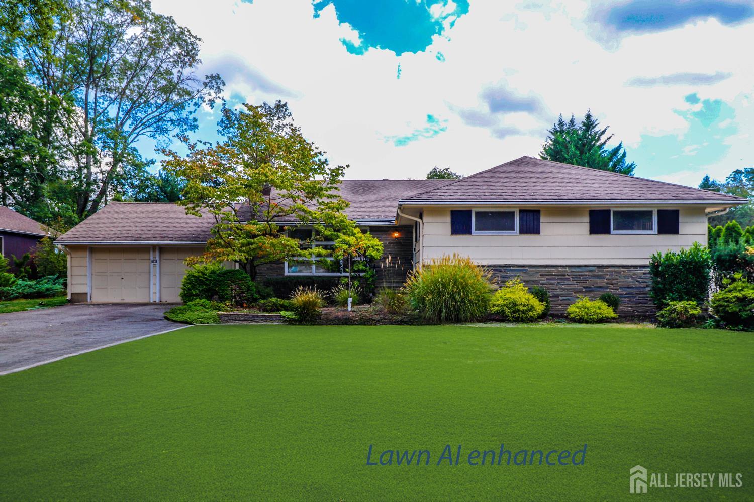 12 Buchanan Road Metuchen, NJ 08840 - Photo 42 of 42 a front view of a house with a garden