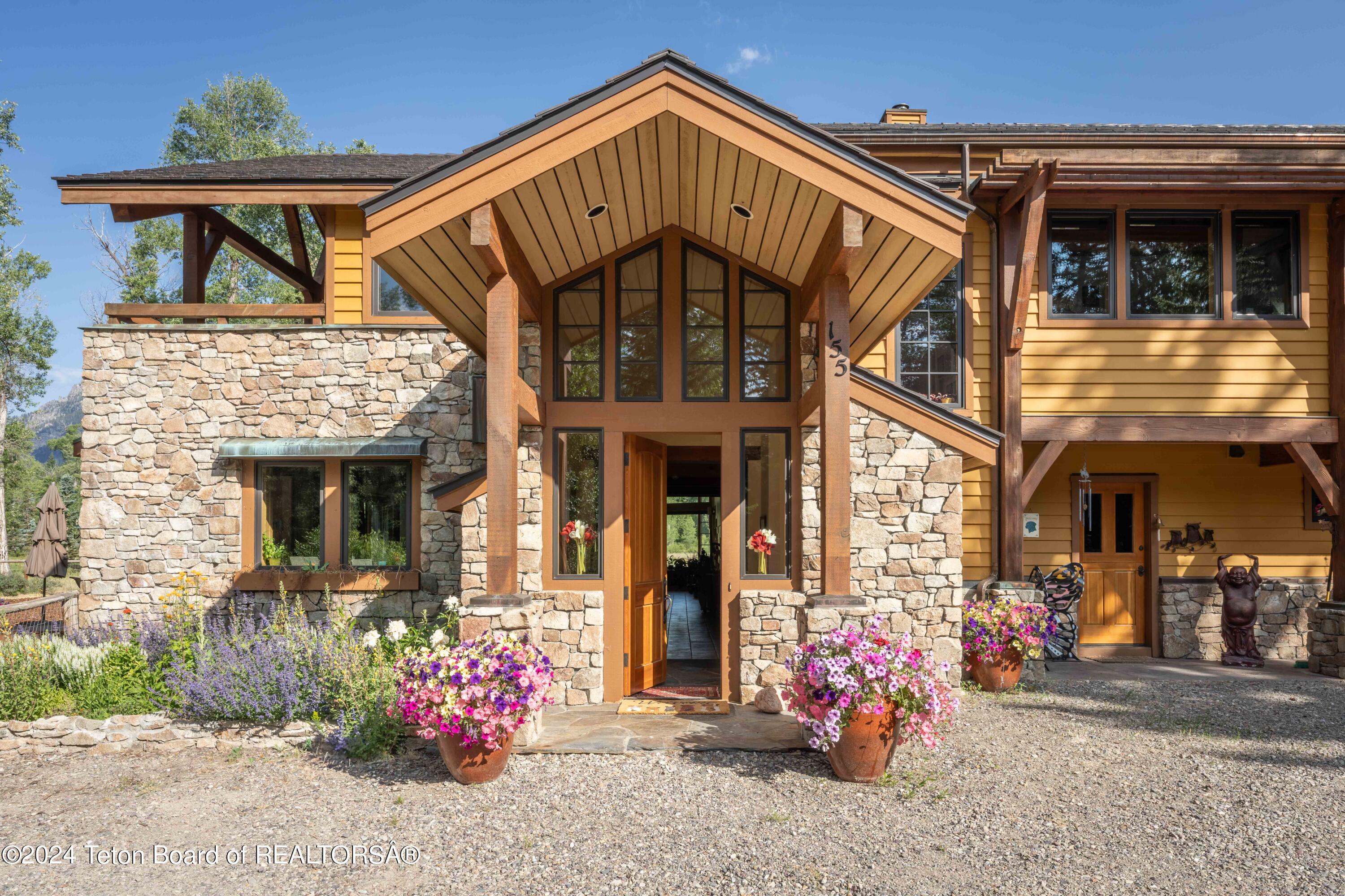 155 East Buck Mountain Road Jackson, WY 83001 - Photo 17 of 50 Front entry