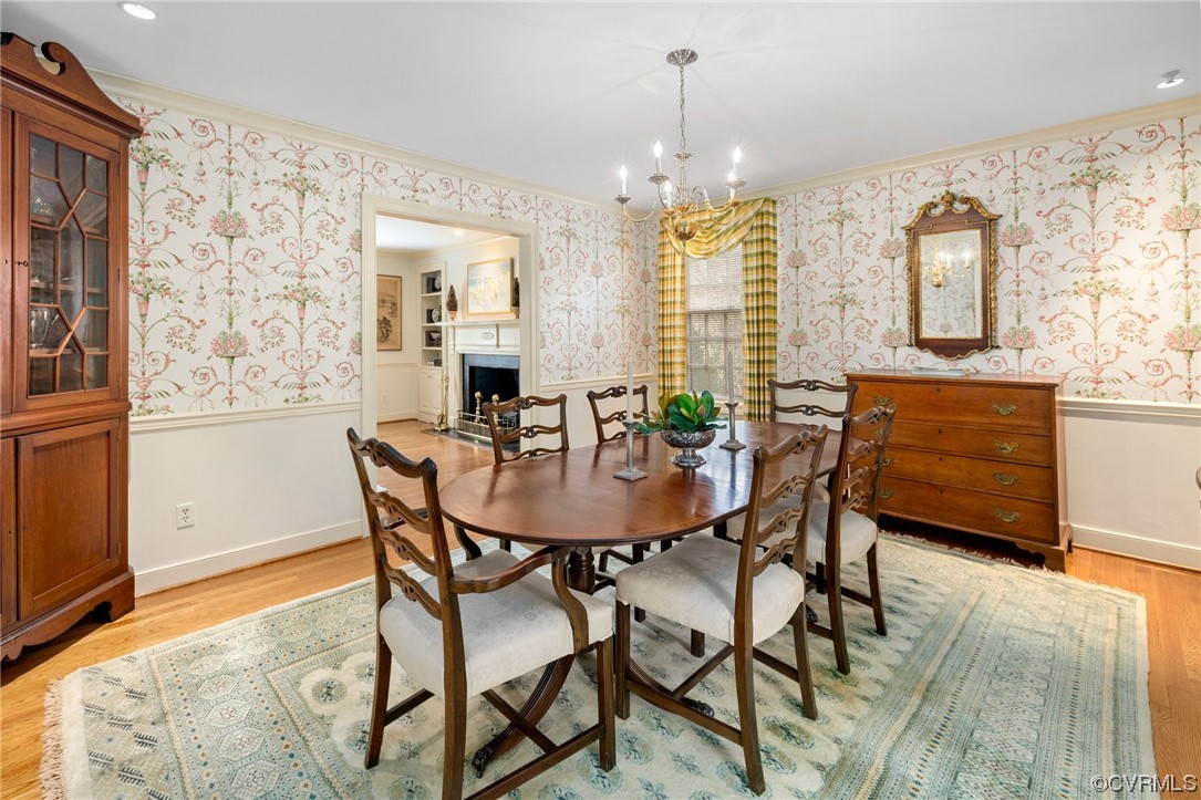 6161 River Road, Unit 1 Richmond, VA 23226 - Photo 11 of 32 a view of a dining room with furniture window and wooden floor