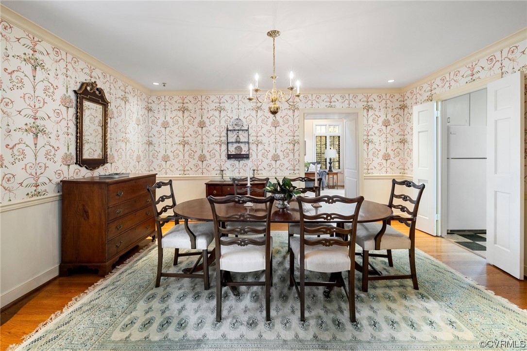 6161 River Road, Unit 1 Richmond, VA 23226 - Photo 9 of 32 a view of a a dining room with furniture window and wooden floor