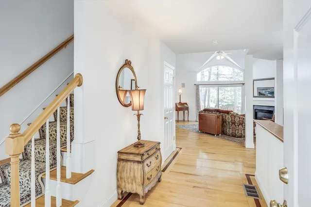 a view of livingroom with furniture and window