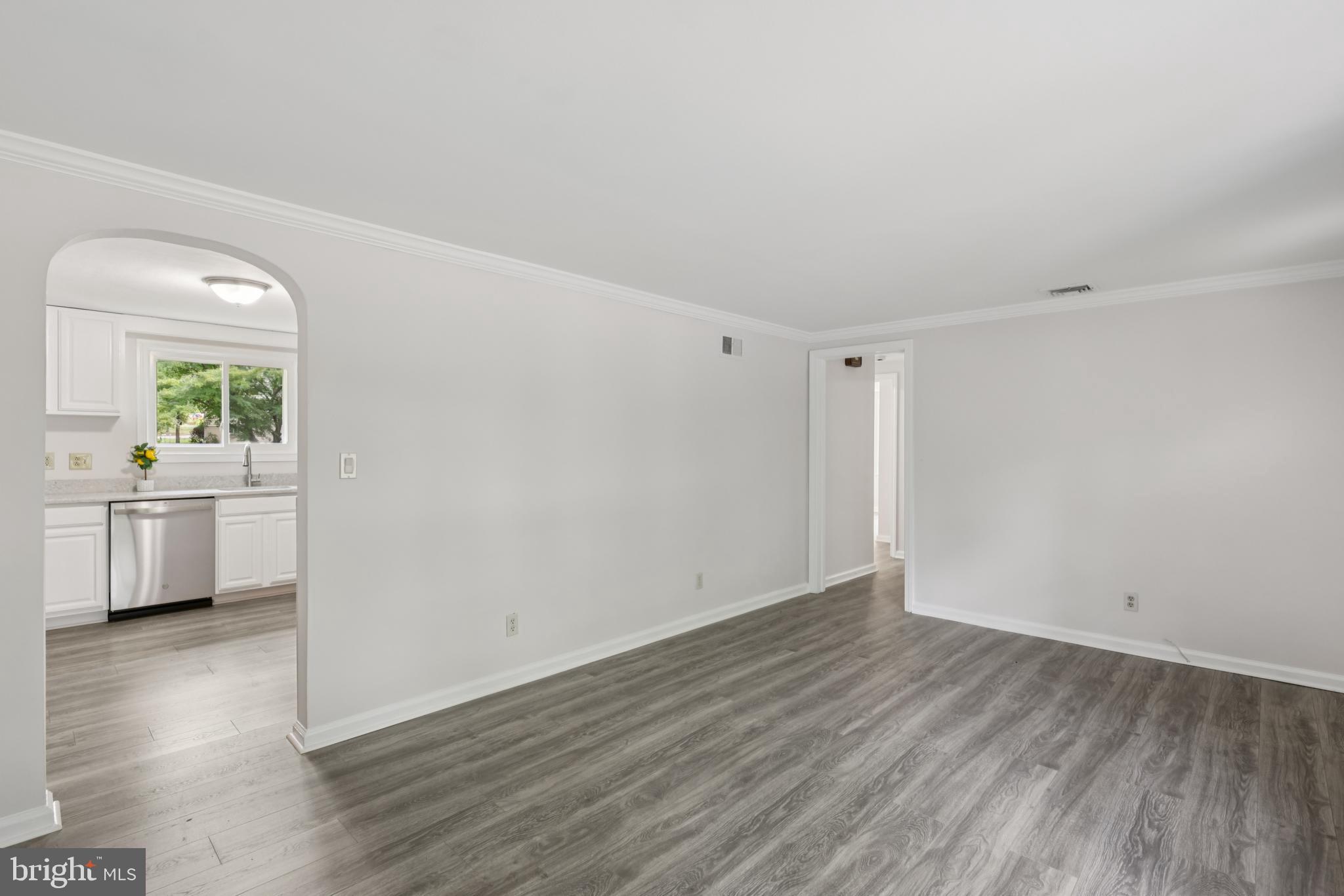 35 Wallace Road Princeton Junction, NJ 08550 - Photo 6 of 34 a view of a kitchen with wooden floor and a sink