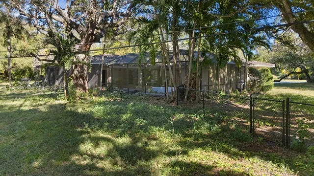 a view of outdoor space and yard