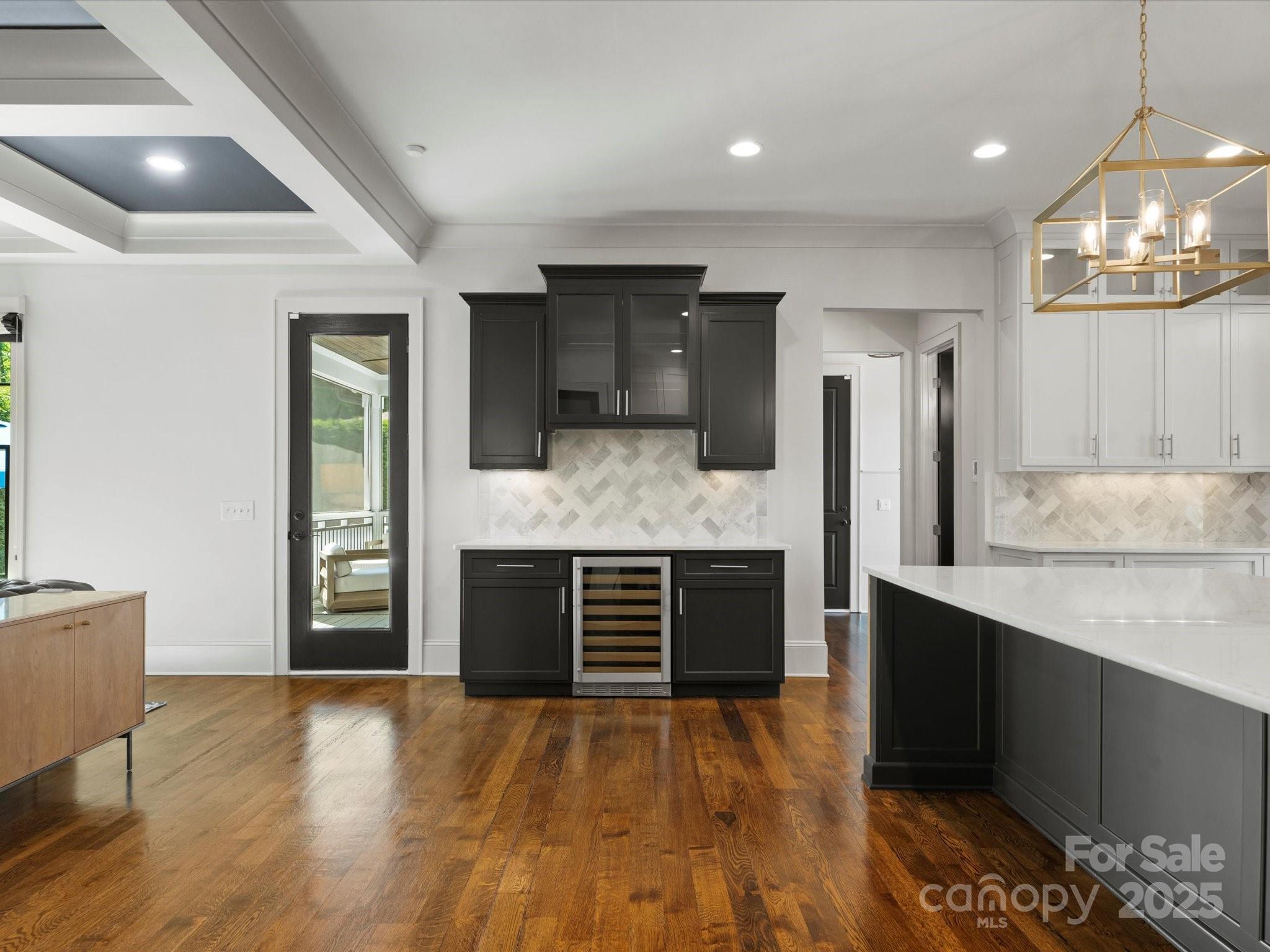 6700 Folger Drive Charlotte, NC 28270 - Photo 11 of 48 a kitchen with stainless steel appliances granite countertop a refrigerator and a sink