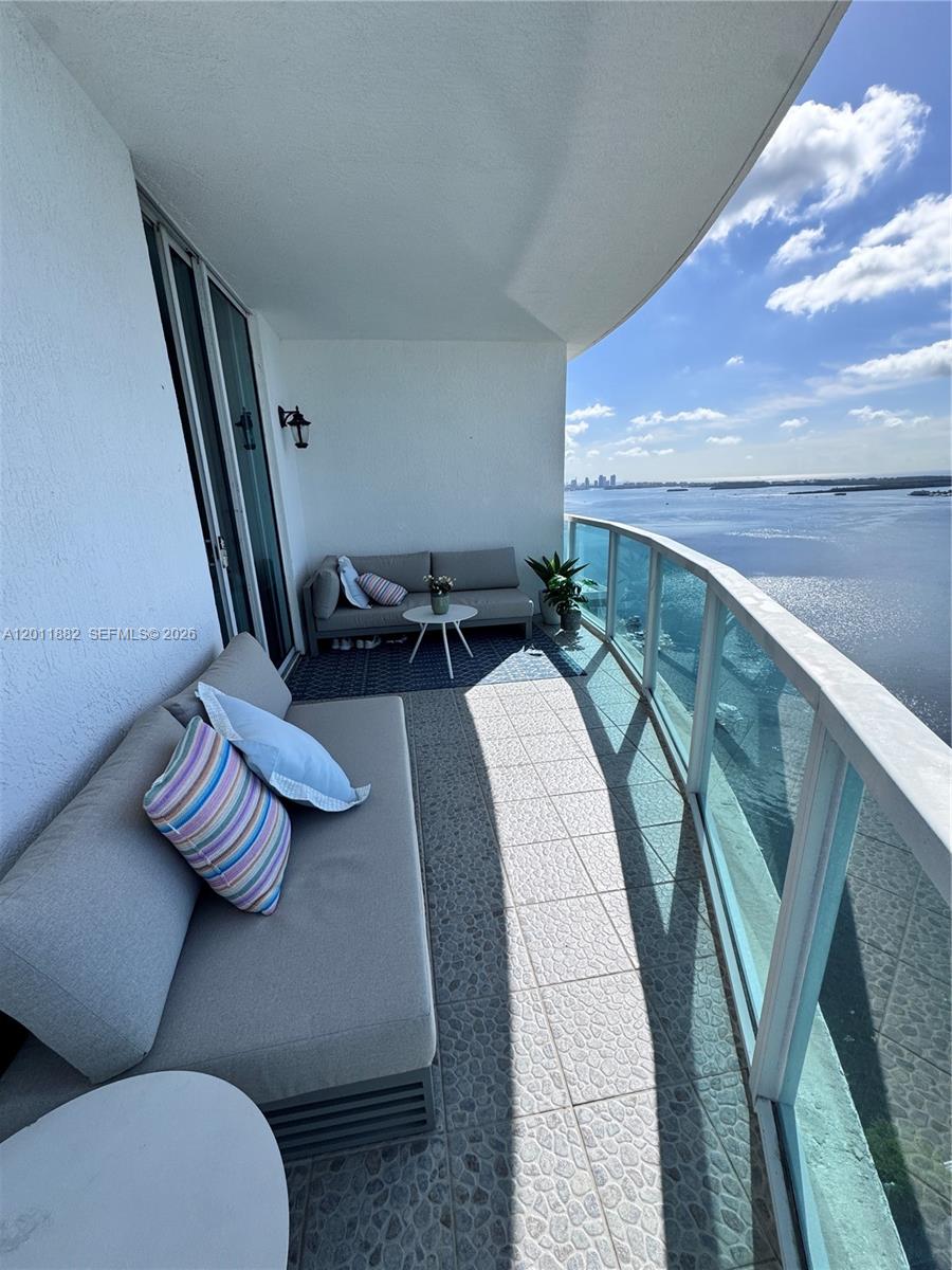 2101 Brickell Avenue, Unit 3205 Miami, FL 33129 - Photo 31 of 31 a view of balcony with furniture