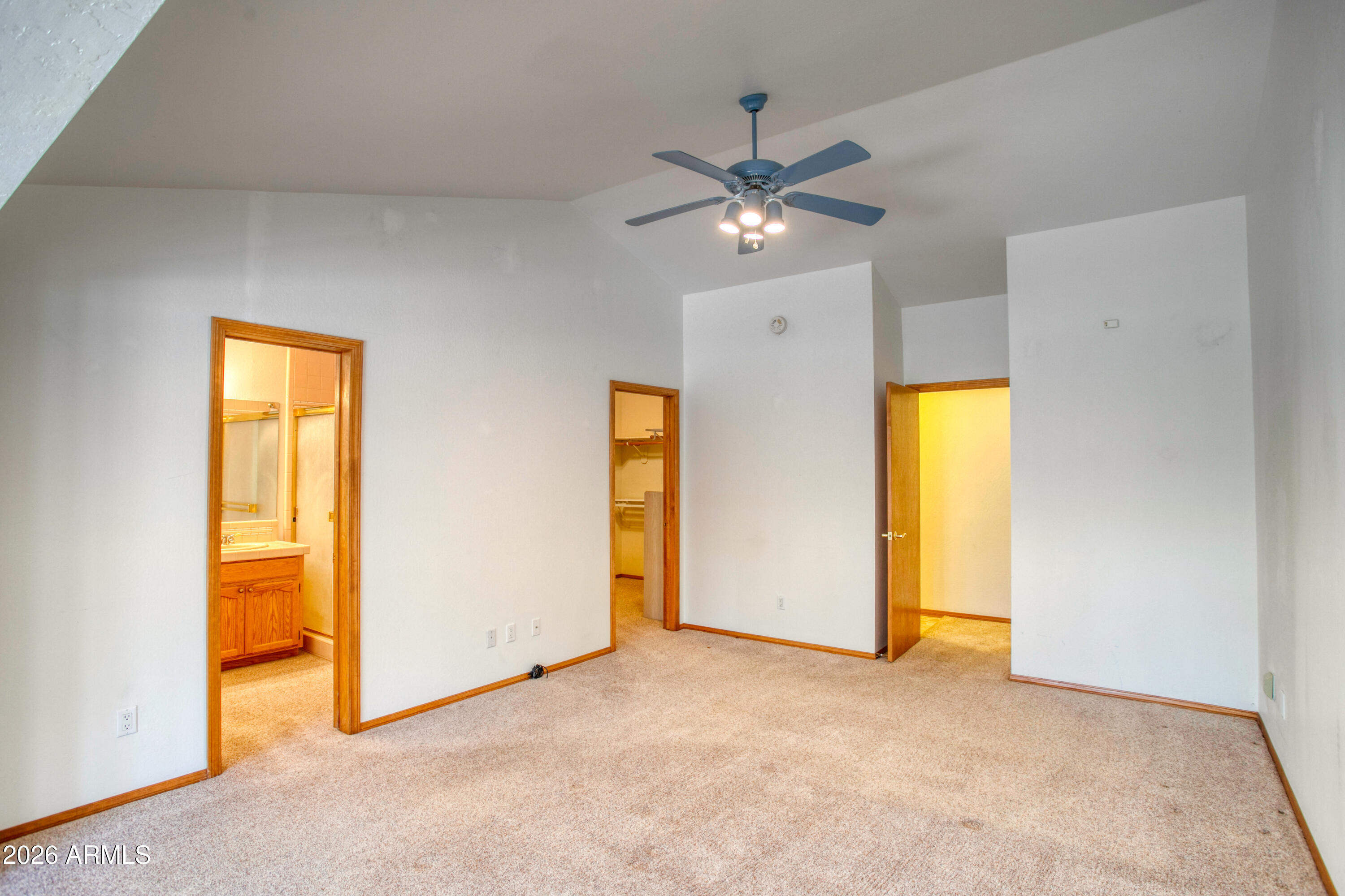 71 East Turkey Track Lane Pinetop, AZ 85935 - Photo 13 of 50 a view of empty room with a fan