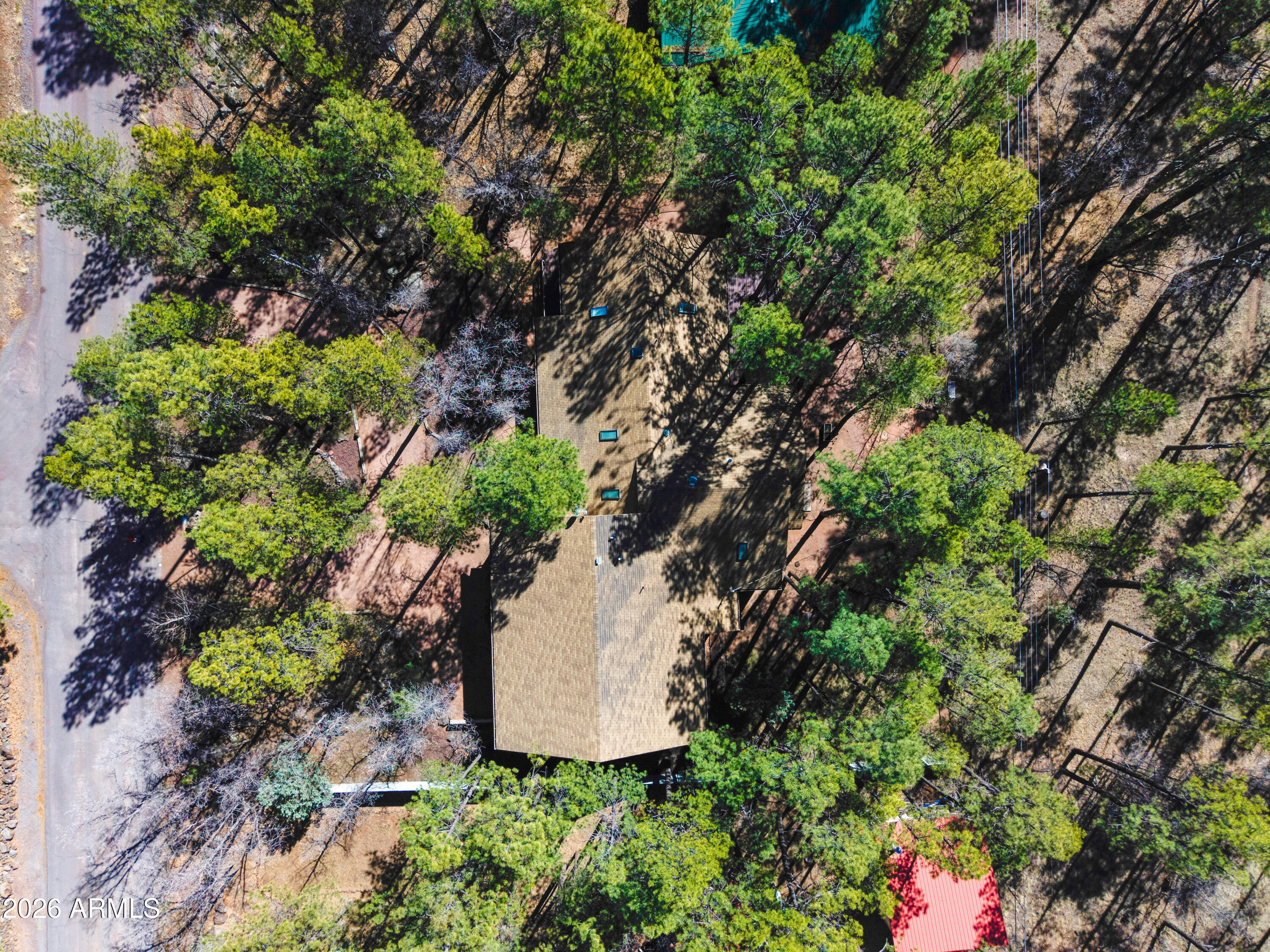 71 East Turkey Track Lane Pinetop, AZ 85935 - Photo 37 of 50 a view of a garden with a tree