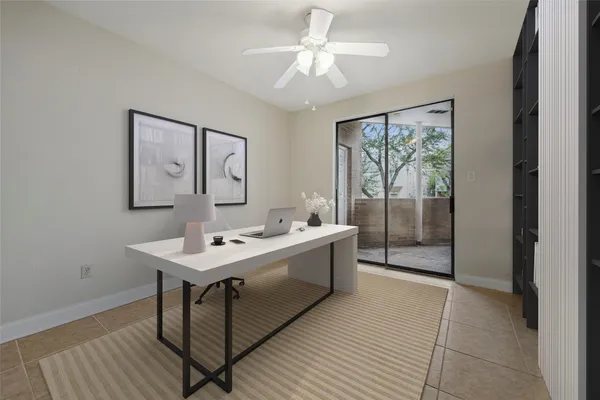 a spacious bathroom with a sink mirror and a shower