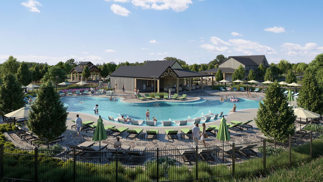 464 Brandywine Road Hutto, TX 78634 - Photo 7 of 10 Community pool with a patio area