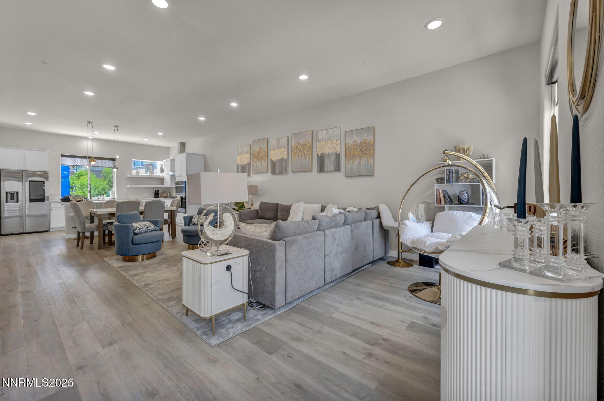 150 Rissone Lane Reno, NV 89503 - Photo 20 of 53 a living room with furniture and a wooden floor