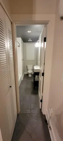 a view of storage and utility room in a house