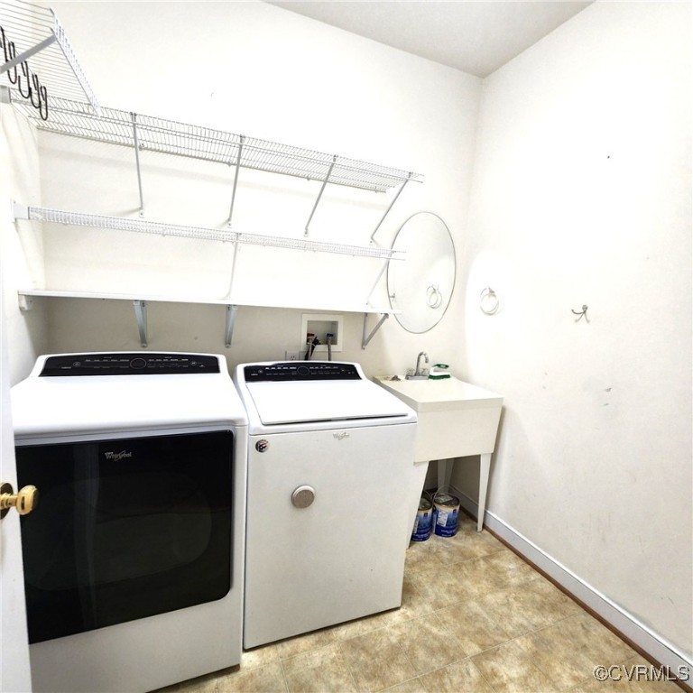700 Carldan Road Richmond, VA 23227 - Photo 22 of 22 Laundry area featuring washing machine and dryer a