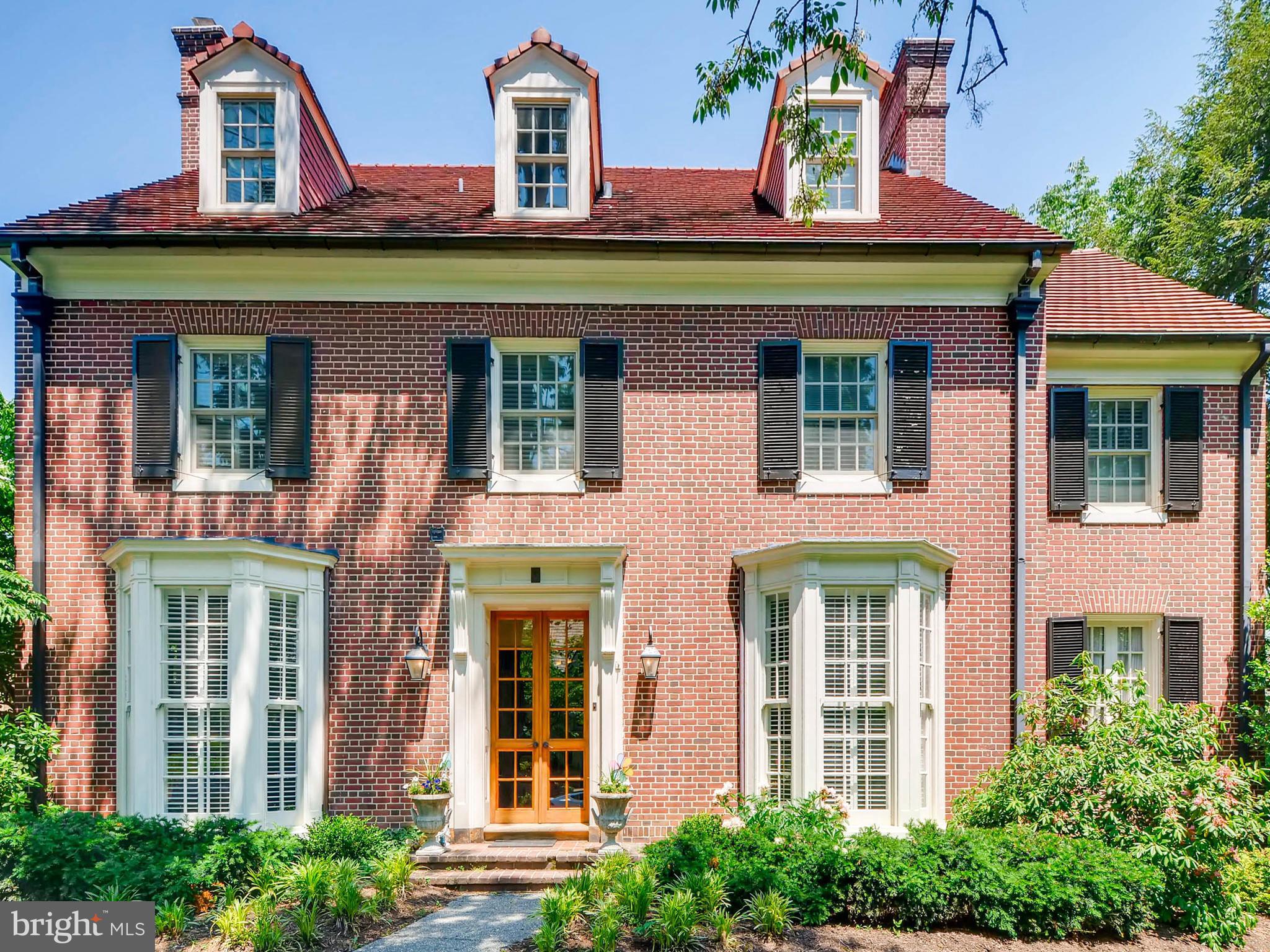 Grand home on beautiful tree lined street