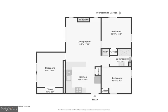 $599,999 | 8422 Woodlawn Street, Alexandria, VA 22309