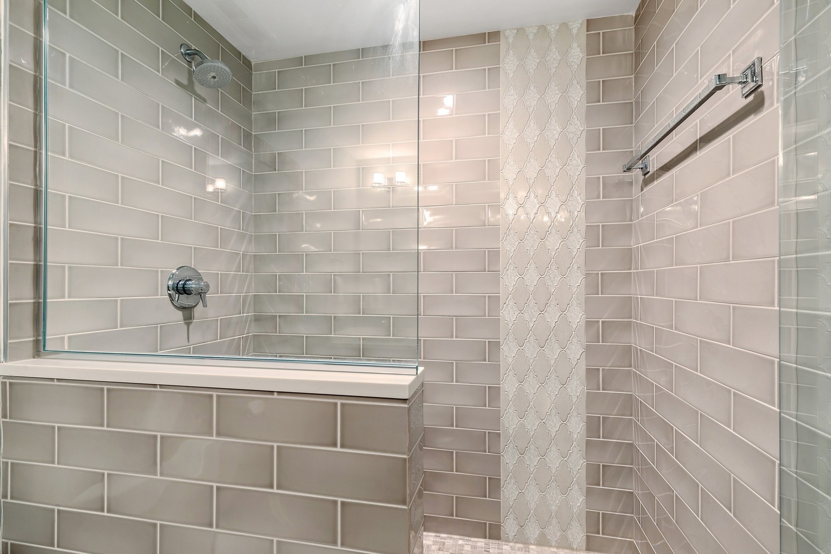 1500 West Monroe Street, Unit 401 Chicago, IL 60607 - Photo 19 of 24 a bathroom with a shower