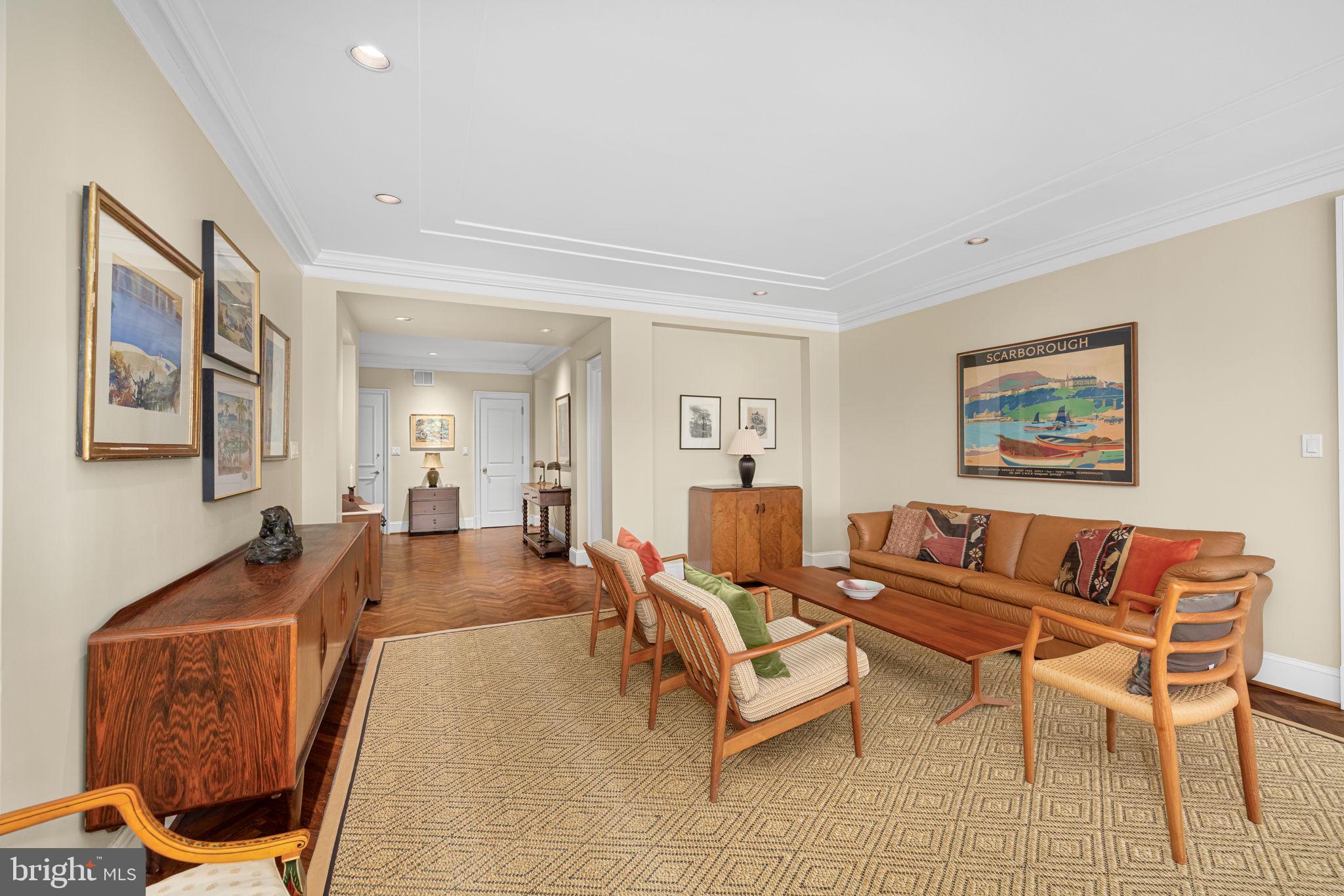 2700 Calvert Street Northwest, Unit 817 Washington, DC 20008 - Photo 11 of 64 a living room with furniture and a couch
