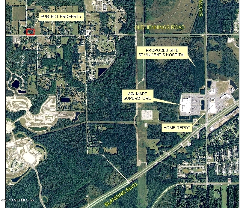 3798 Old Jennings Road Middleburg, FL 32068 - Photo 14 of 14 Ariel Photo