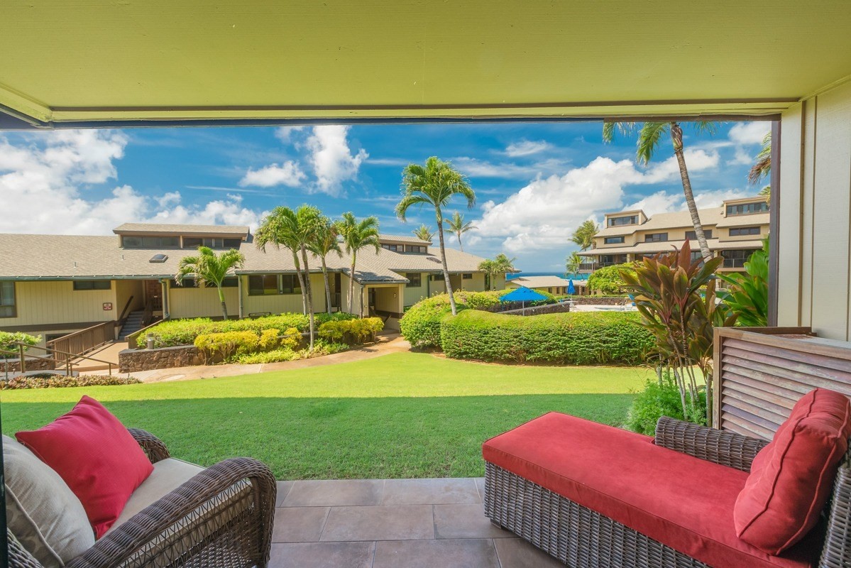 1661 Pee Road, Unit IIA101 Koloa, HI 96756 - Photo 3 of 28 a view of a porch with furniture